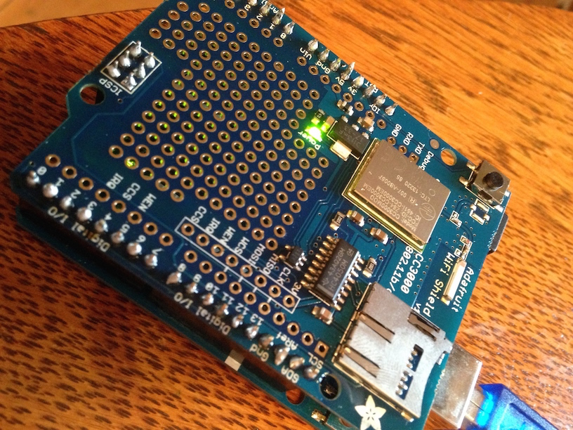 Arduino with WiFi Shield